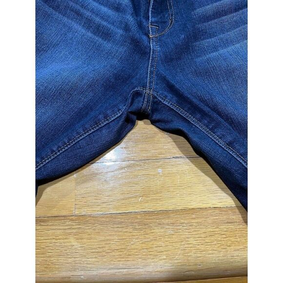 1822 Adriana Jeans Womens 12 Skinny Blue High Rise Bird Western Aztec Boho Y2K - Picture 4 of 11